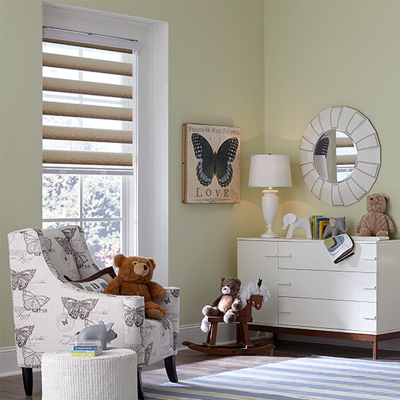 American Blinds: Trademark Flat Sheer Shades